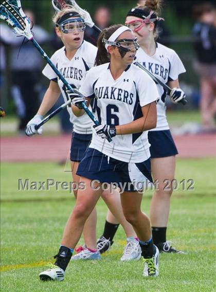 Thumbnail 3 in Barrington vs Moses Brown (RIIL Division I Final) photogallery.