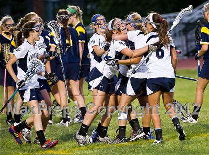 Thumbnail 2 in Barrington vs Moses Brown (RIIL Division I Final) photogallery.