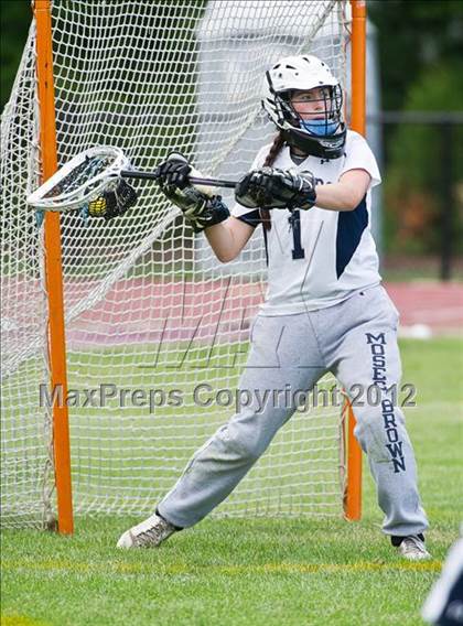 Thumbnail 2 in Barrington vs Moses Brown (RIIL Division I Final) photogallery.