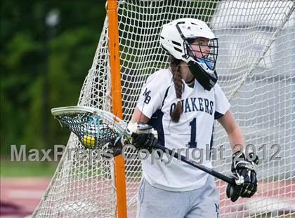 Thumbnail 2 in Barrington vs Moses Brown (RIIL Division I Final) photogallery.