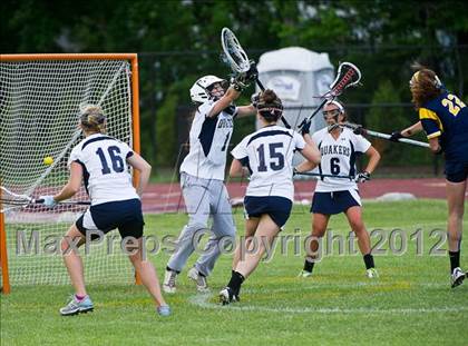 Thumbnail 2 in Barrington vs Moses Brown (RIIL Division I Final) photogallery.