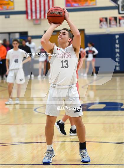 Thumbnail 3 in Pinnacle vs. Brophy College Prep (AIA 6A Quarterfinal) photogallery.