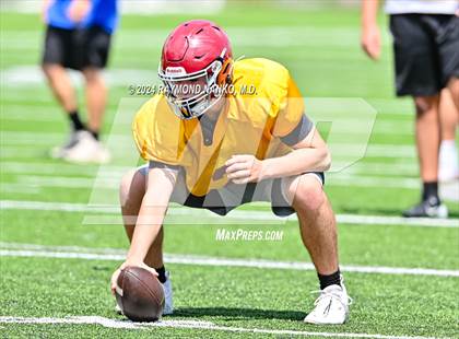 Thumbnail 2 in Alexandria-Monroe vs Winchester Community (Grant County Scrimmage) photogallery.