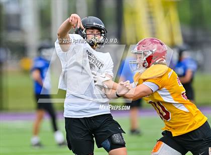Thumbnail 2 in Alexandria-Monroe vs Winchester Community (Grant County Scrimmage) photogallery.