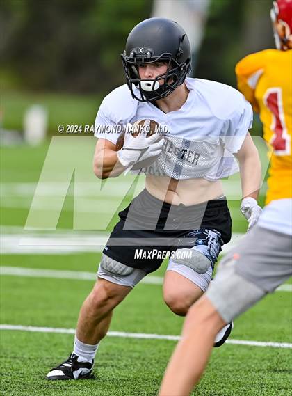Thumbnail 2 in Alexandria-Monroe vs Winchester Community (Grant County Scrimmage) photogallery.