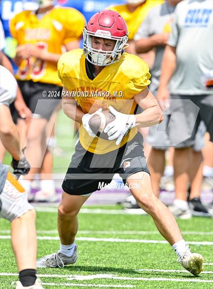 Thumbnail 2 in Alexandria-Monroe vs Winchester Community (Grant County Scrimmage) photogallery.