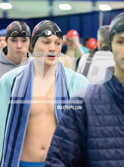 Thumbnail 3 in NCHSAA 4A Swimming Championship photogallery.