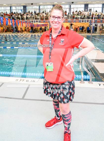 Thumbnail 3 in NCHSAA 4A Swimming Championship photogallery.