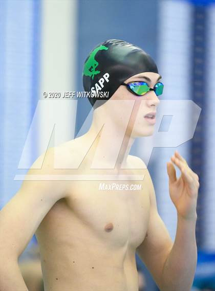 Thumbnail 2 in NCHSAA 4A Swimming Championship photogallery.