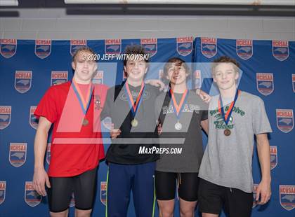 Thumbnail 2 in NCHSAA 4A Swimming Championship photogallery.