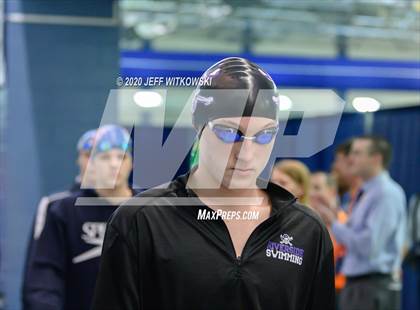 Thumbnail 3 in NCHSAA 4A Swimming Championship photogallery.