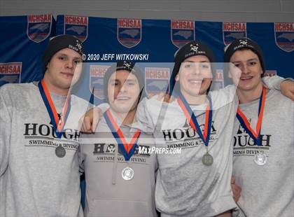 Thumbnail 1 in NCHSAA 4A Swimming Championship photogallery.