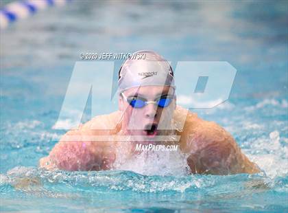 Thumbnail 1 in NCHSAA 4A Swimming Championship photogallery.