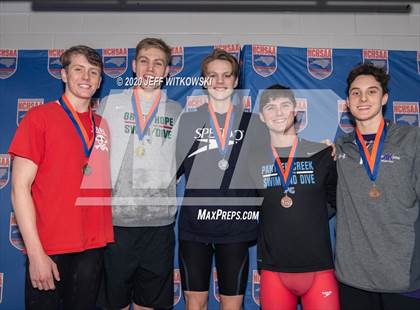 Thumbnail 3 in NCHSAA 4A Swimming Championship photogallery.