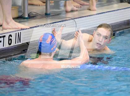 Thumbnail 3 in NCHSAA 4A Swimming Championship photogallery.