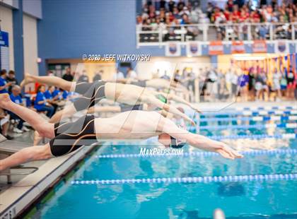 Thumbnail 3 in NCHSAA 4A Swimming Championship photogallery.