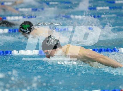 Thumbnail 1 in NCHSAA 4A Swimming Championship photogallery.