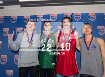 Thumbnail 3 in NCHSAA 4A Swimming Championship photogallery.