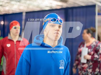 Thumbnail 1 in NCHSAA 4A Swimming Championship photogallery.