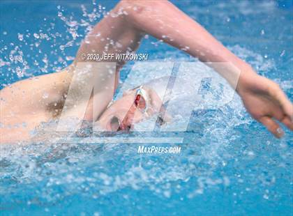 Thumbnail 1 in NCHSAA 4A Swimming Championship photogallery.