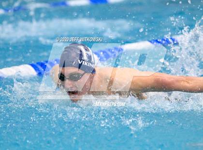 Thumbnail 2 in NCHSAA 4A Swimming Championship photogallery.
