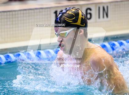 Thumbnail 3 in NCHSAA 4A Swimming Championship photogallery.
