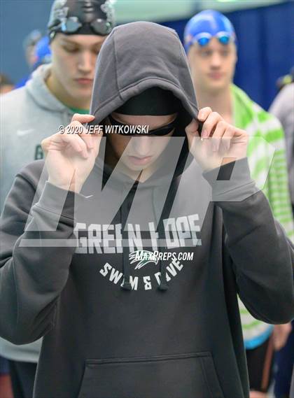 Thumbnail 1 in NCHSAA 4A Swimming Championship photogallery.