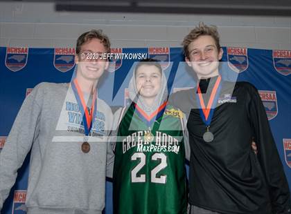 Thumbnail 2 in NCHSAA 4A Swimming Championship photogallery.