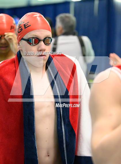 Thumbnail 2 in NCHSAA 4A Swimming Championship photogallery.