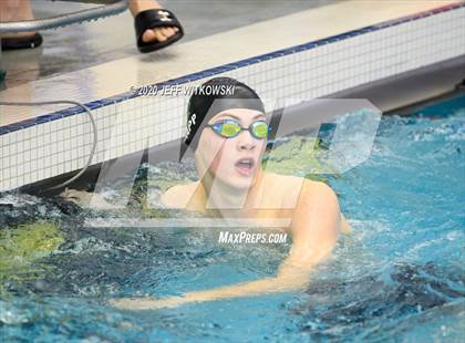 Thumbnail 3 in NCHSAA 4A Swimming Championship photogallery.