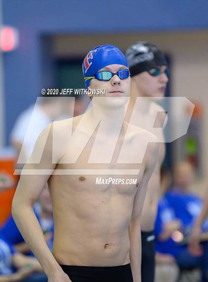 Thumbnail 2 in NCHSAA 4A Swimming Championship photogallery.