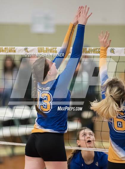 Thumbnail 1 in Paradise Adventist Academy vs. Fall River (NSCIF D6 Final) photogallery.