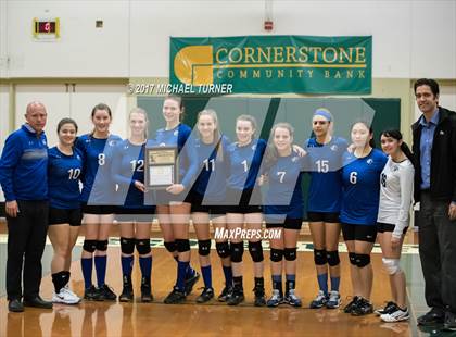 Thumbnail 3 in Paradise Adventist Academy vs. Fall River (NSCIF D6 Final) photogallery.