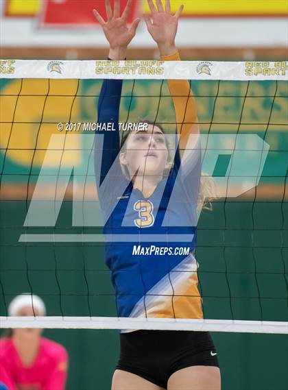 Thumbnail 1 in Paradise Adventist Academy vs. Fall River (NSCIF D6 Final) photogallery.