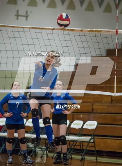 Thumbnail 3 in Paradise Adventist Academy vs. Fall River (NSCIF D6 Final) photogallery.