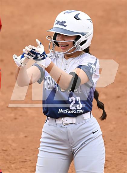 Thumbnail 2 in Jurupa Valley vs. Hesperia Christian (CIF-SS D8 Final) photogallery.
