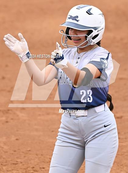 Thumbnail 1 in Jurupa Valley vs. Hesperia Christian (CIF-SS D8 Final) photogallery.