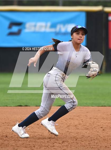 Thumbnail 3 in Jurupa Valley vs. Hesperia Christian (CIF-SS D8 Final) photogallery.