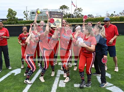 Thumbnail 2 in Jurupa Valley vs. Hesperia Christian (CIF-SS D8 Final) photogallery.