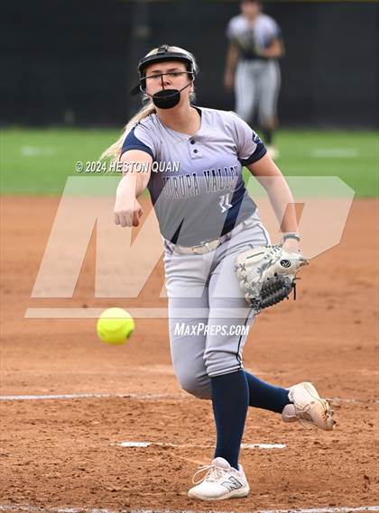 Thumbnail 1 in Jurupa Valley vs. Hesperia Christian (CIF-SS D8 Final) photogallery.