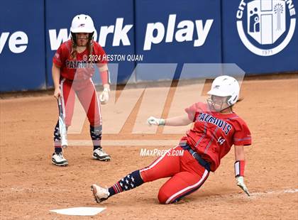 Thumbnail 3 in Jurupa Valley vs. Hesperia Christian (CIF-SS D8 Final) photogallery.