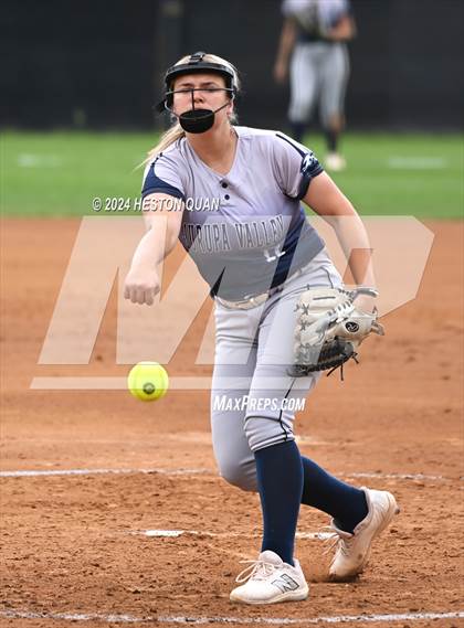 Thumbnail 3 in Jurupa Valley vs. Hesperia Christian (CIF-SS D8 Final) photogallery.