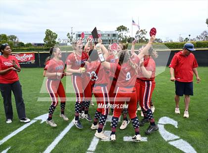 Thumbnail 2 in Jurupa Valley vs. Hesperia Christian (CIF-SS D8 Final) photogallery.