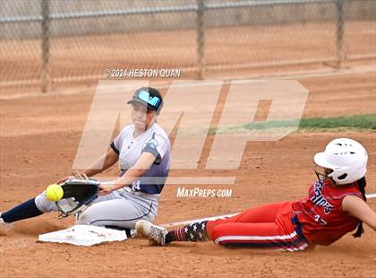 Thumbnail 3 in Jurupa Valley vs. Hesperia Christian (CIF-SS D8 Final) photogallery.