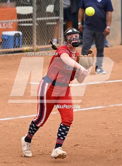 Thumbnail 3 in Jurupa Valley vs. Hesperia Christian (CIF-SS D8 Final) photogallery.