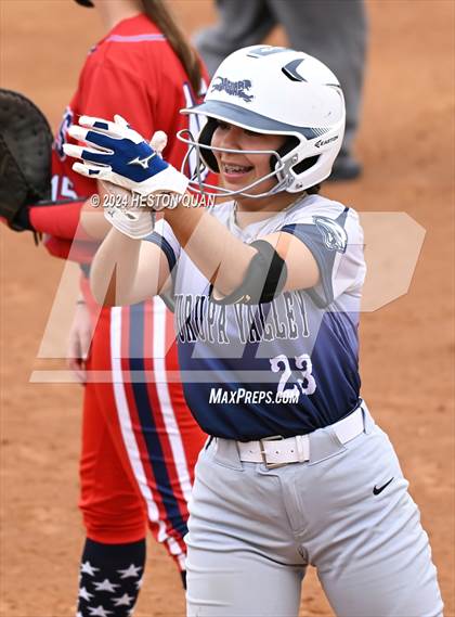 Thumbnail 3 in Jurupa Valley vs. Hesperia Christian (CIF-SS D8 Final) photogallery.