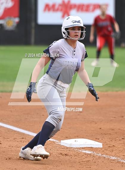 Thumbnail 2 in Jurupa Valley vs. Hesperia Christian (CIF-SS D8 Final) photogallery.