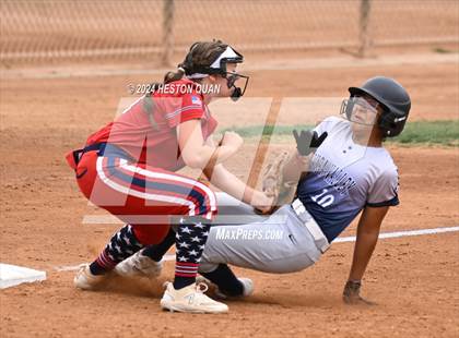 Thumbnail 3 in Jurupa Valley vs. Hesperia Christian (CIF-SS D8 Final) photogallery.