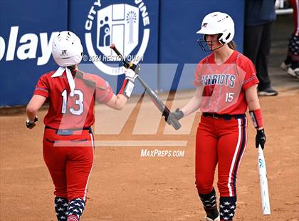 Thumbnail 3 in Jurupa Valley vs. Hesperia Christian (CIF-SS D8 Final) photogallery.
