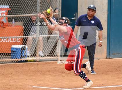 Thumbnail 3 in Jurupa Valley vs. Hesperia Christian (CIF-SS D8 Final) photogallery.